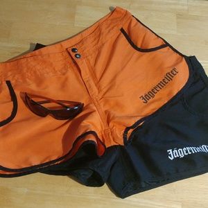 JAGERMEISTER Beach Shorts Sunglasses Orange/Black